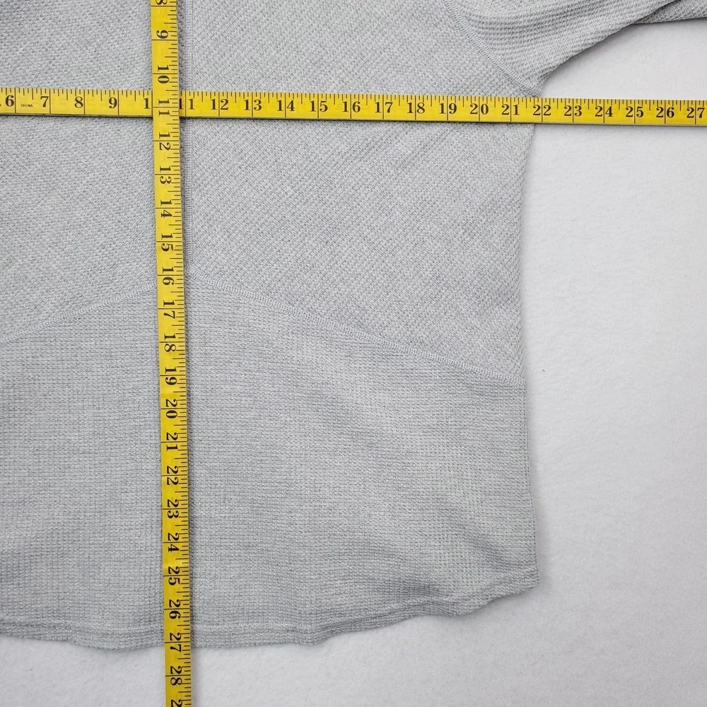 Kuhl Petra Turtleneck Womens Extra Large Gray Thermal Pullover‎ Thumbhole Sleeve